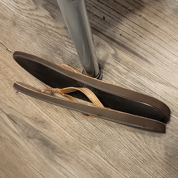 Clarks Light Brown Leather Sandals - Picture 5 of 8